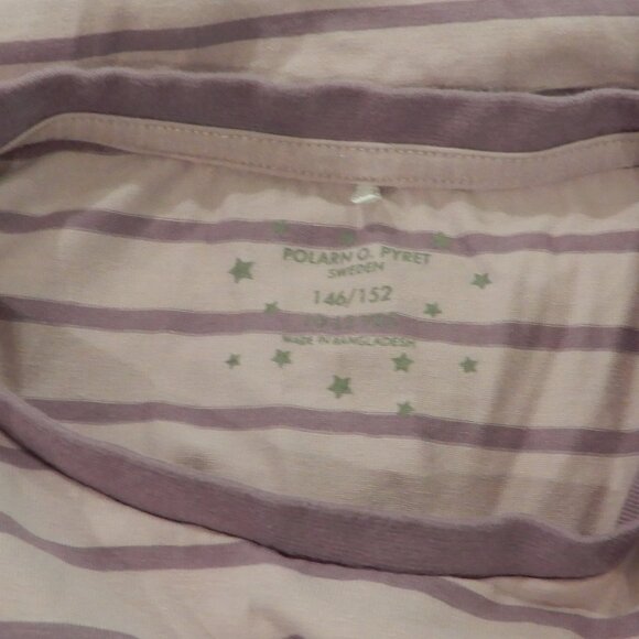 Polarn O Pyret Girl's Organic Cotton Pajamas - Picture 3 of 5